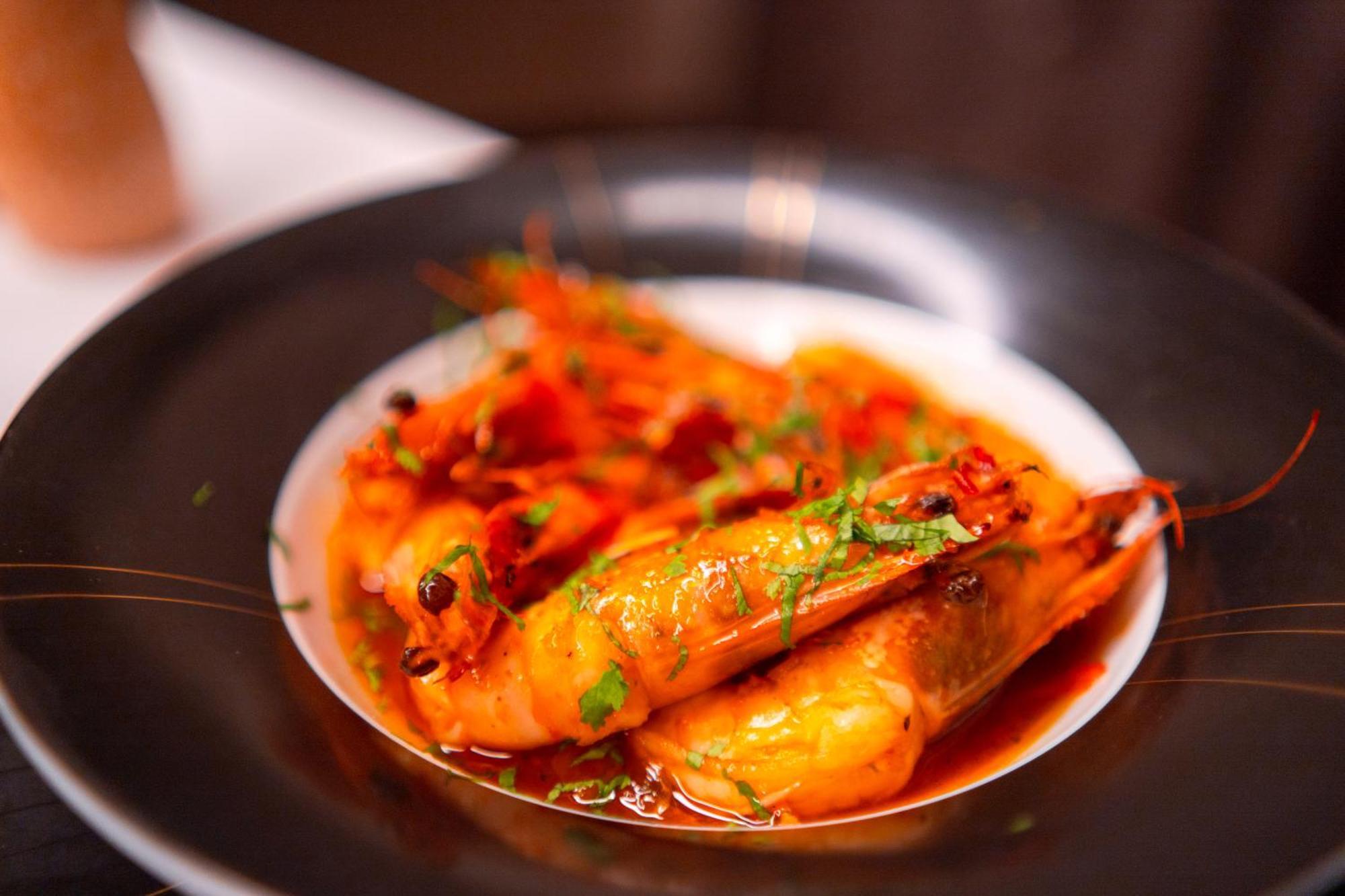 Moevenpick Hotel Du Lac תוניס מראה חיצוני תמונה Shrimp in XO sauce