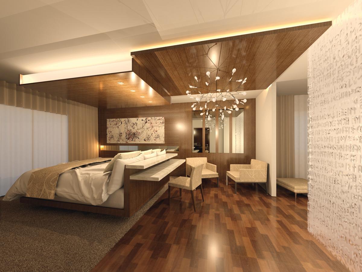 Moevenpick Hotel Du Lac תוניס מראה חיצוני תמונה 3D rendering of a bedroom