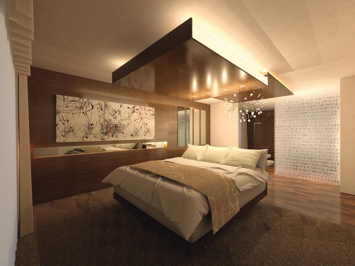 Moevenpick Hotel Du Lac תוניס מראה חיצוני תמונה 3D rendering of a bedroom